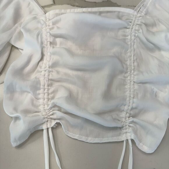 Lottie Moss cropped blouse - Picture 4 of 6